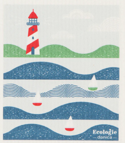 Swedish Dishcloth Lighthouse/Sponge Cloth