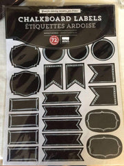 Chalkboard Labels S/72 Small