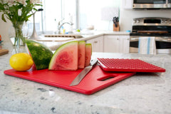 Architec Original Gripper Cutting Board 11" x 14" - Red