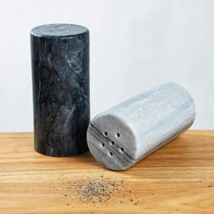 Salt & Pepper Shaker Set - Marble