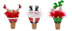 Ganz Wiggle Legs Wine Bottle Topper