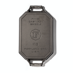 Finex 18" Double Burner Cast Iron Griddle