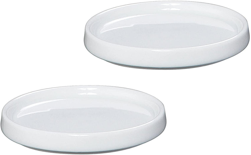 Zassenhaus Mill Coasters - White Porcelain (Set of 2)