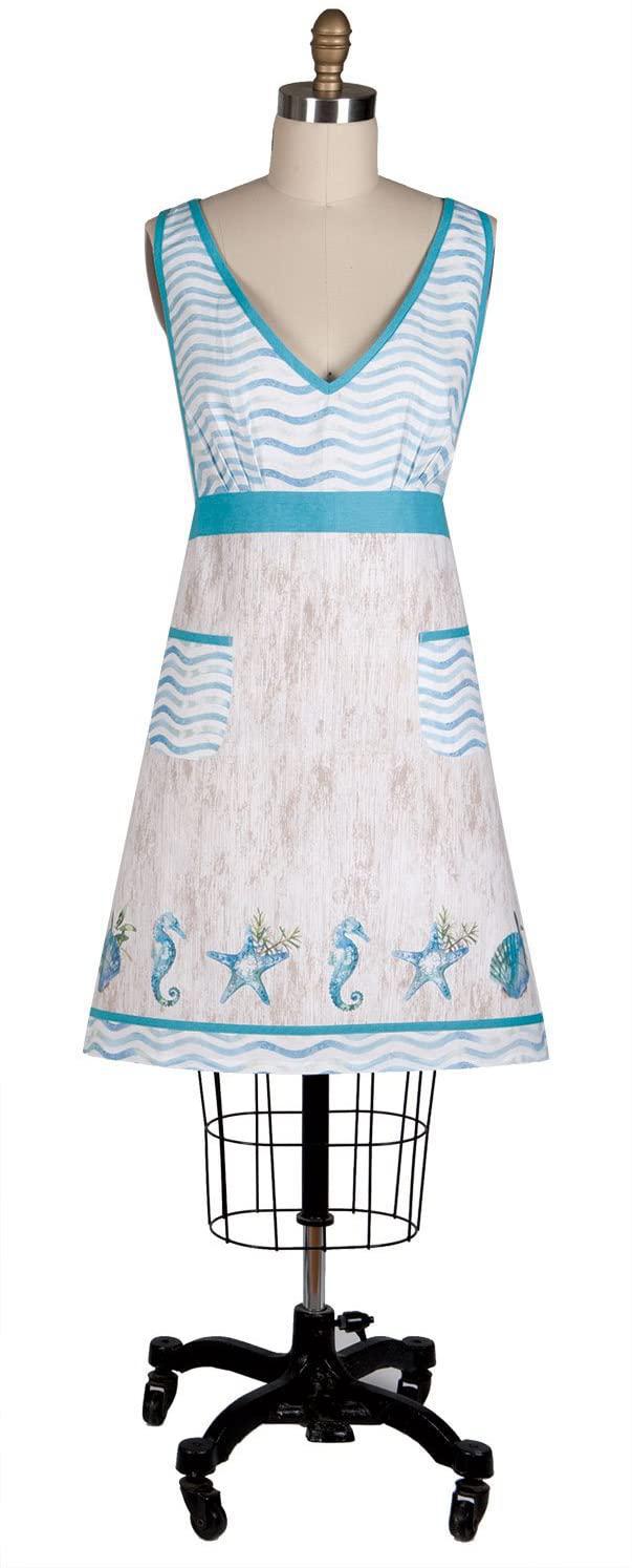 Hostess Apron Ocean Tide