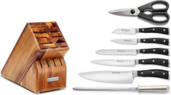 Wusthof Classic Ikon Block Set - 8 piece