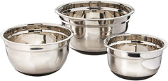 Kuchenprofi Mixing Bowl Set - Non-Slip (Stainless Steel)