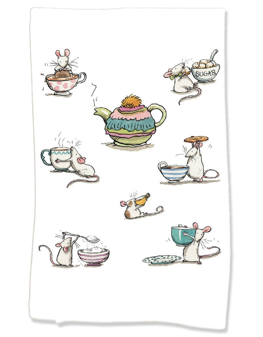 Flour Sack Towels - I Love Tea