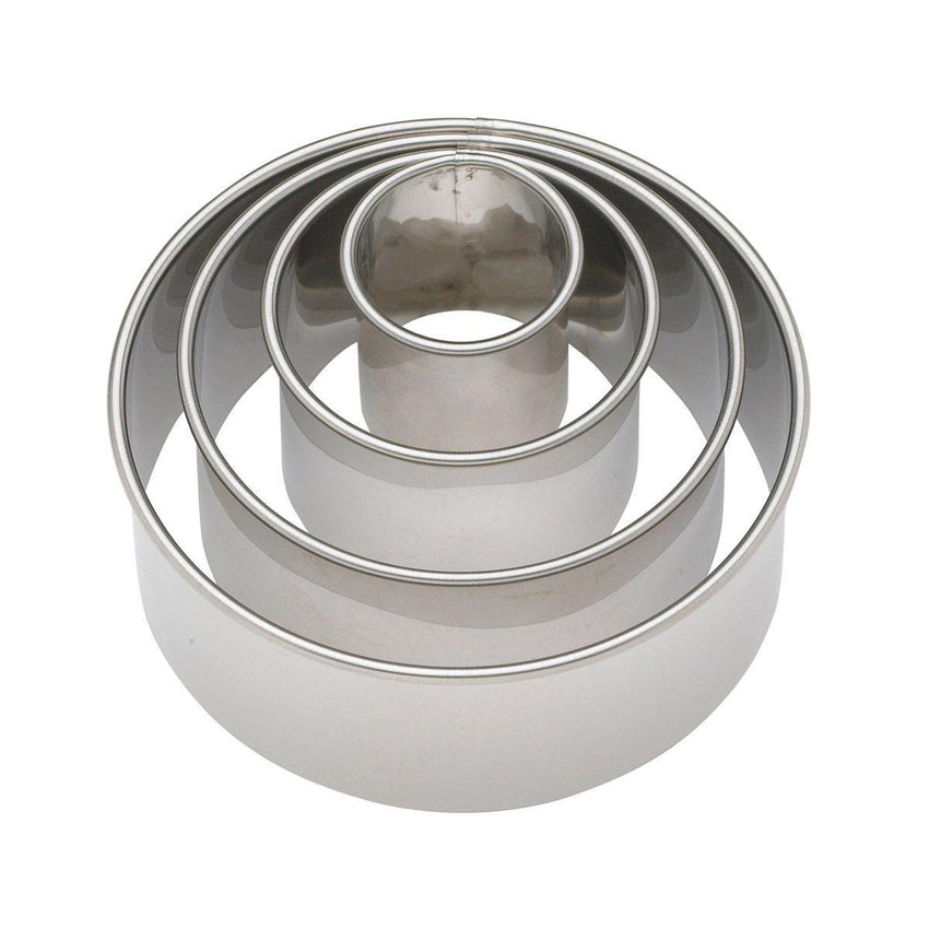 Ateco Plain Round Cutter Set (4 piece)