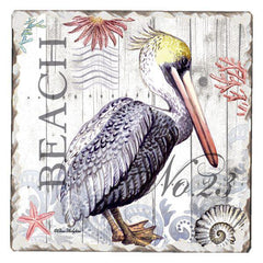 Absorbent Stone Coaster - Harbor Life