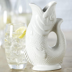 Gluggle Jug White XL 10"