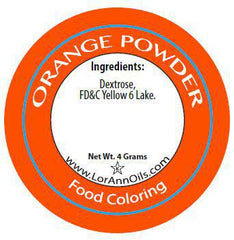 LorAnn Orange Powder Food Coloring -  (4 grams)