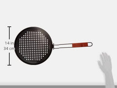Charcoal Companion Pizza Grilling Pan (Non-Stick)