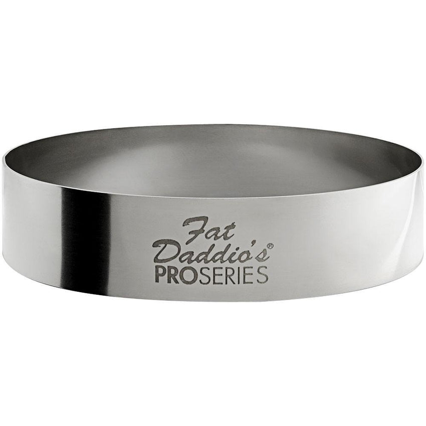 Fat Daddio Pastry Ring - 3" x 3/4" (Stainless Steel)