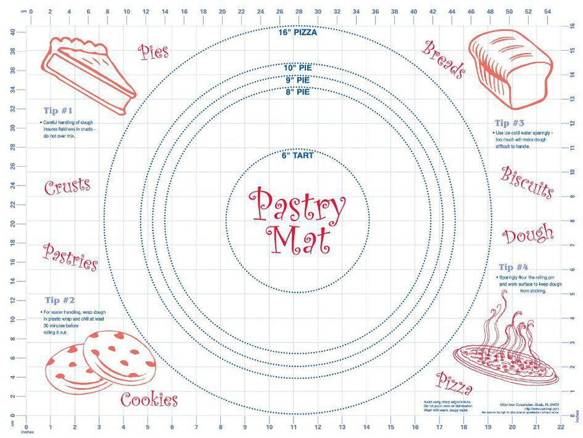 Pastry Mat Kitchen Helper