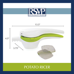 Potato Ricer White & Green