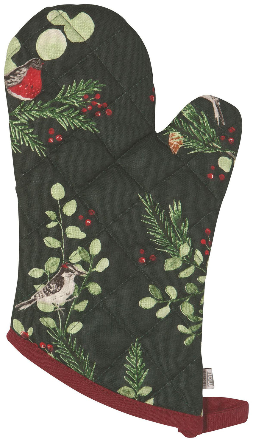 Oven Mitt Forest Birds Classic