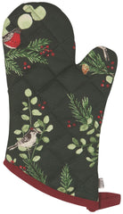 Oven Mitt Forest Birds Classic