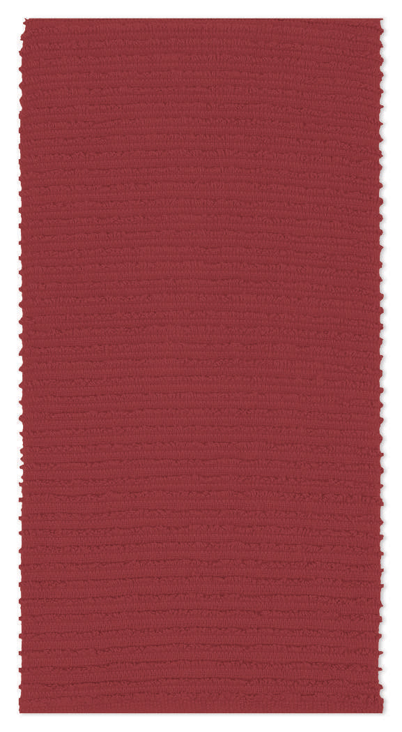 Mu Ridged Solid Towel - Brick