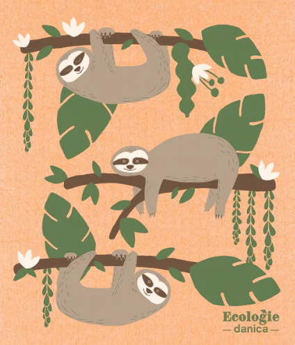 Swedish Dishcloth Sybil Sloth/ Sponge Cloth