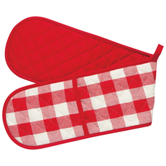 Double Mitts Red Check