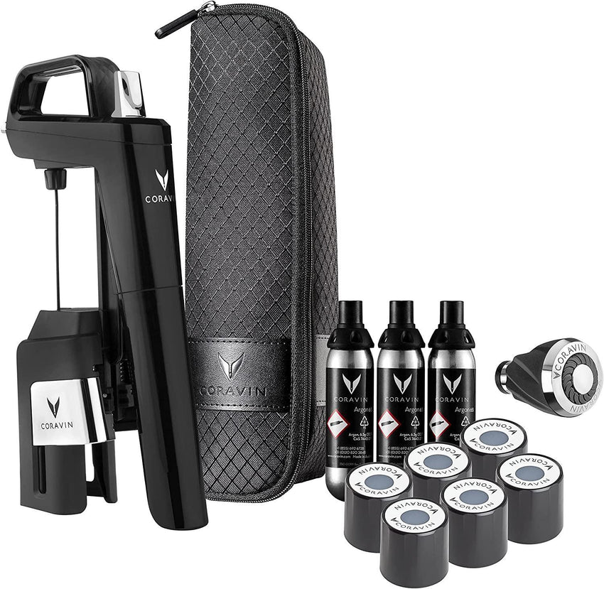 Coravin 6+ Wine Preservation System Piano Black