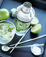 Outset Cocktail Shaker - Glass/Stainless Steel