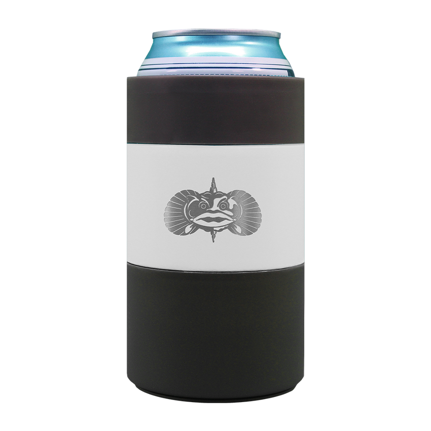 Toadfish Non-Tipping Can Cooler (12 oz) - White