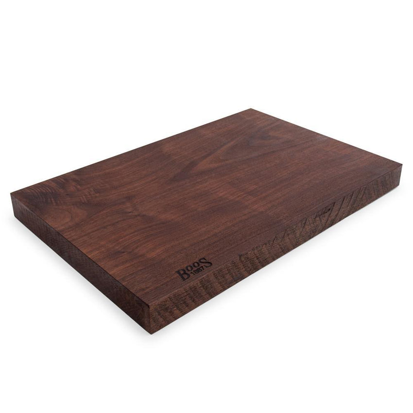 Boos Walnut Rustic-Edge Design Cutting Board - 21" x 12"