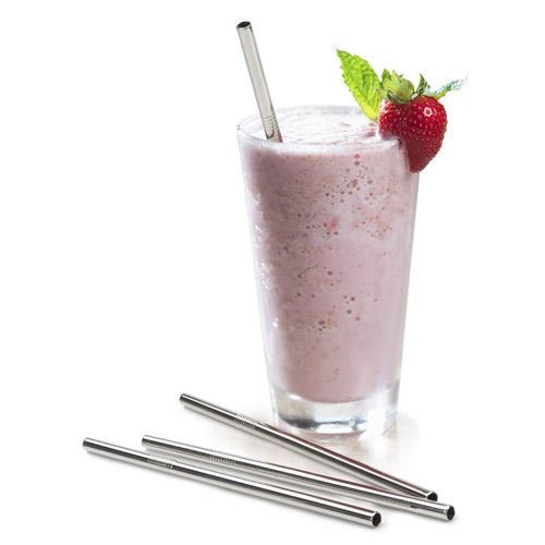 Endurance Stainless Steel Drink Straws (Set Of 4)