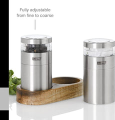 Ad Hoc Menage Molto Grinder Set - Stainless Steel (3 piece)