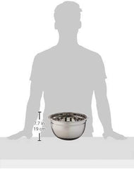 Kuchenprofi 5 Qt Mixing Bowl - Non-Slip (Stainless Steel)
