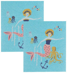 Swedish Dishcloth Mermaids/Sponge Cloth