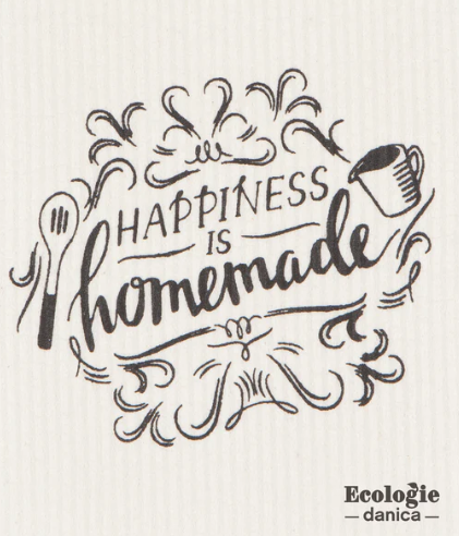 Swedish Dishcloth Happiness Is Homemade/Sponge Cloth