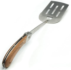 Charcoal Companion Rosewood Folding Handle Spatula