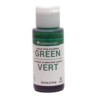LorAnn Green Liquid Food Color - Green