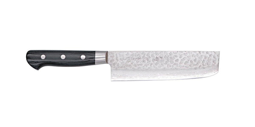 Kikuichi Damascus Nakiri - 6.5" (17 cm)