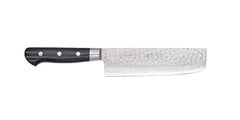 Kikuichi Damascus Nakiri - 6.5" (17 cm)
