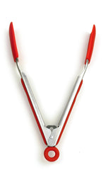 Endurance Square Tip Tongs - Red