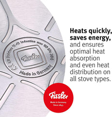 Fissler Vitavit Premium Pressure Cooker (6.3 Quart) and Pressure Skillet (2.6 qt)