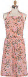 Block Print Apron Blossom