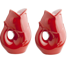 Gurglepot Bright Red Salt & Pepper