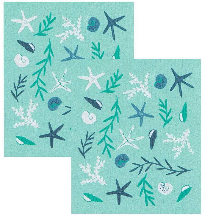Swedish Dishcloth Coastal Treasures/Sponge Cloth
