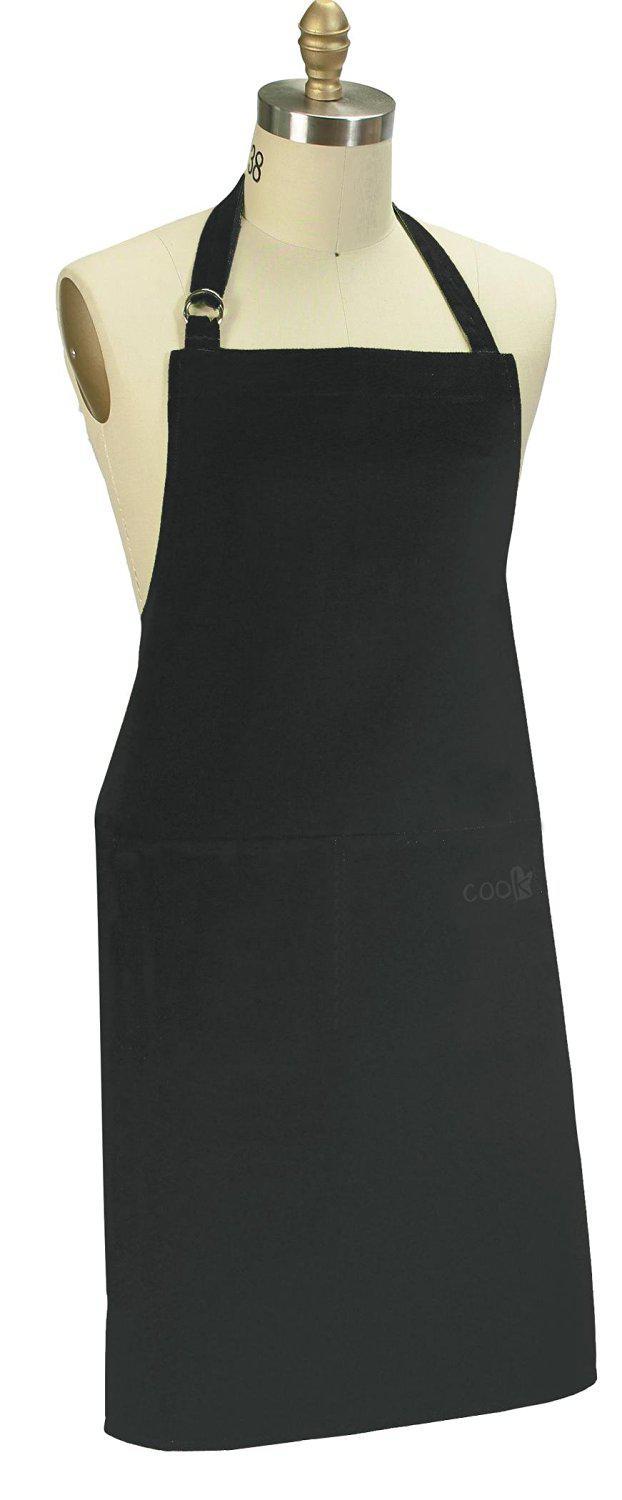 Apron Cook Heavy Duty Black
