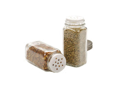 RSVP Spice Jar - Square (Clear Glass)