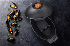 Outset Mussel Pot (Cast Iron) - 2 Quart