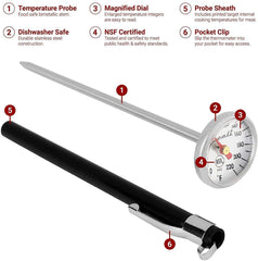 Escali Instant Read Dial Thermometer