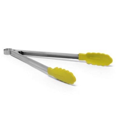 Silicone Locking Tongs 12" - Apple Green