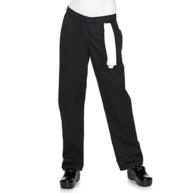Women's Chef Pant - Black (Med)