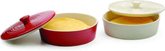 Tortilla Warmer Stoneware - 8" White