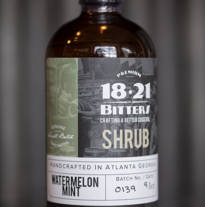 1821 Shrub Watermelon Mint 16 Oz